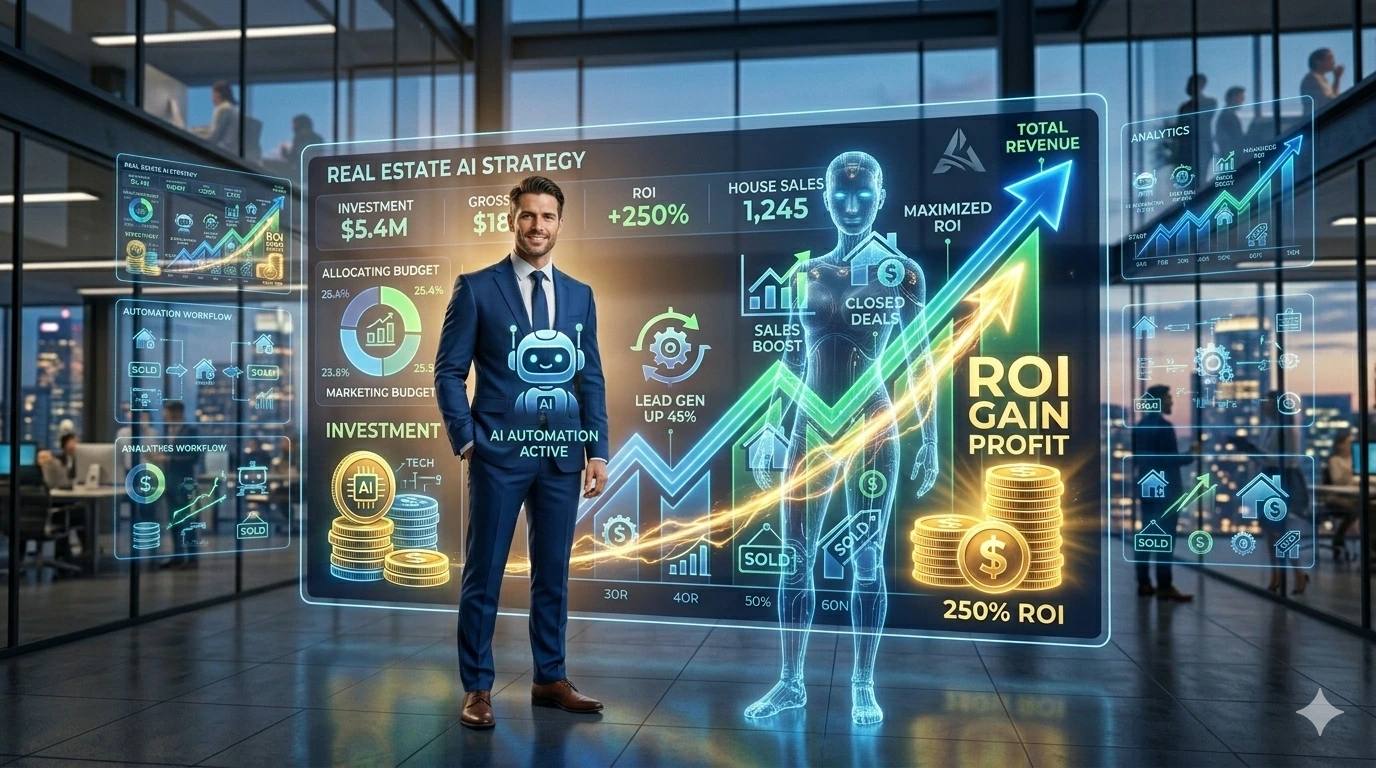 Human and AI real estate partnership